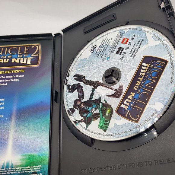 Bionicle 2 Legends Of Metru Nui DVD 2004 Widescreen - Picture 3 of 3